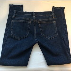 Dark blue Ann Taylor petite jeans
